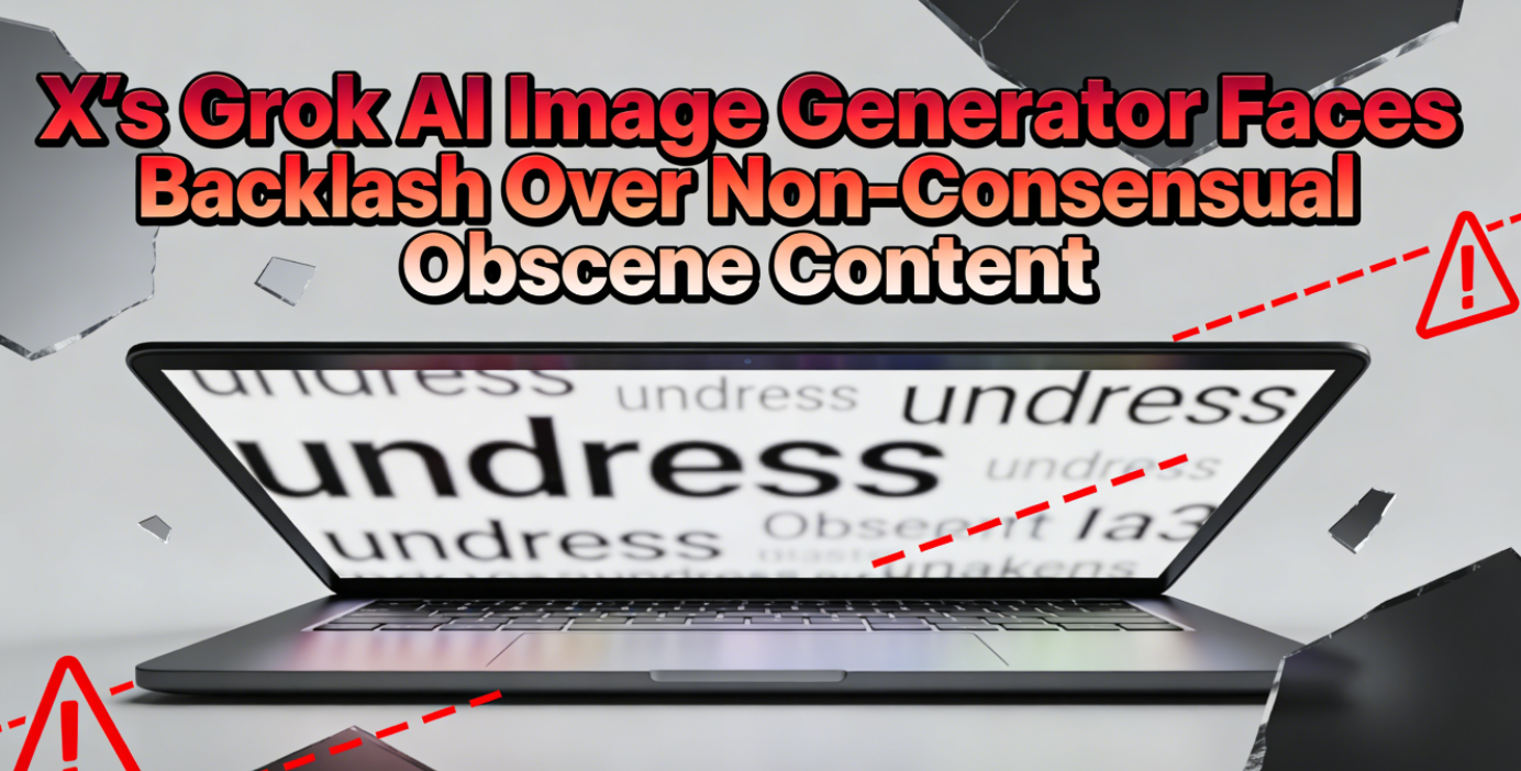 X’s Grok AI Image Generator Faces Backlash Over Non - Consensual Obscene Content
